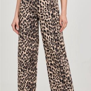 Baum Und Pferdgarten Nara Leopard Print Wide-Leg Trousers